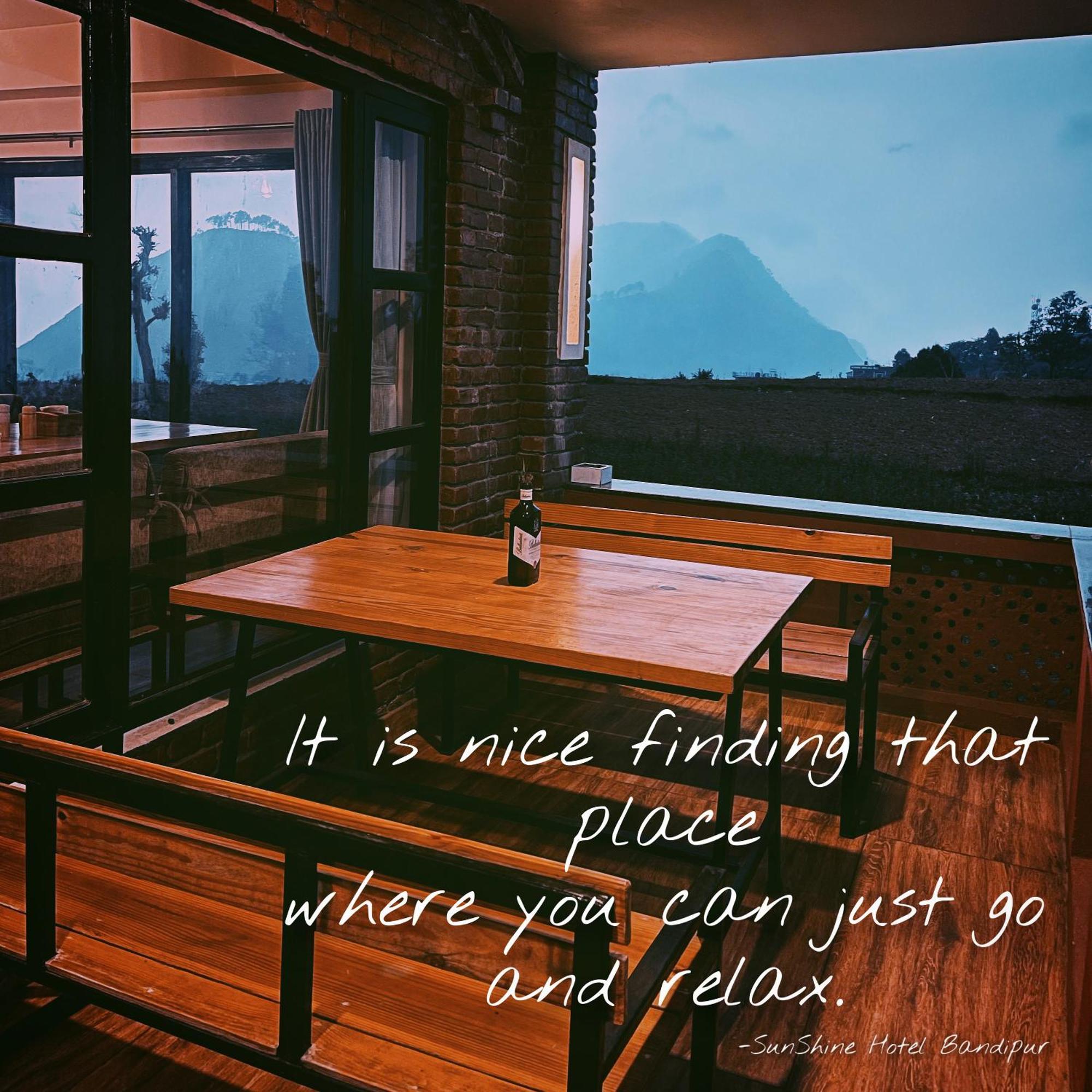 Sunshine Hotel Bandipur Tanahun Екстериор снимка